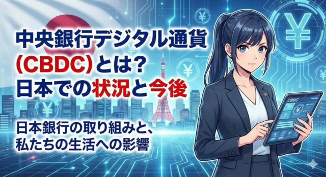 中央銀行デジタル通貨（CBDC）とは？日本での状況と今後
