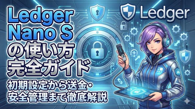 Ledger Nano Sの使い方完全ガイド｜初期設定から送金・安全管理まで徹底解説