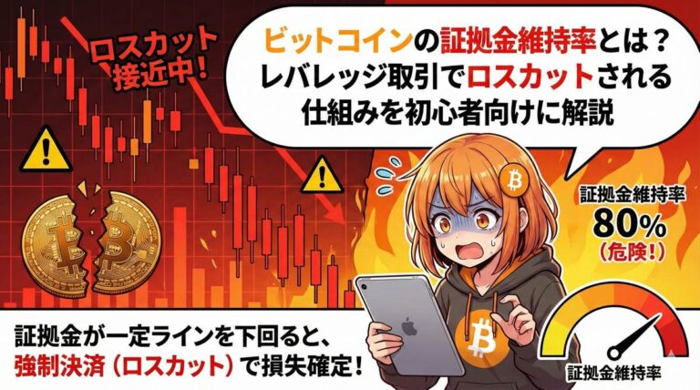 ビットコインの証拠金維持率とは？レバレッジ取引でロスカットされる仕組みを初心者向けに解説