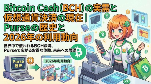 Bitcoin Cash（BCH）の送金方法｜2026年時点の手数料・反映時間と注意点
